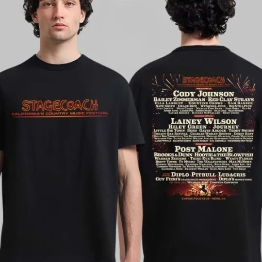 Discover NEW!!Stagecoach Music Festival 2026 From April 24 To 26 2026 T-Shirt