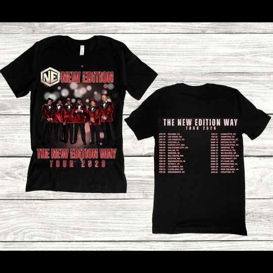 Discover NE Way Tour 2026 T-shirt (Front and Back)