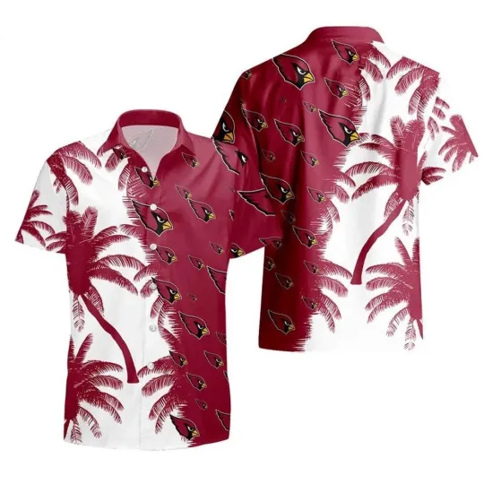 Discover Arizonna Football Team Cardinalss Hawaiian Button Down Shirt