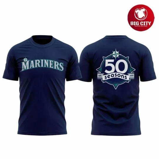 Discover Mariner city 50 Seasons 2025 Two Sided Shirt