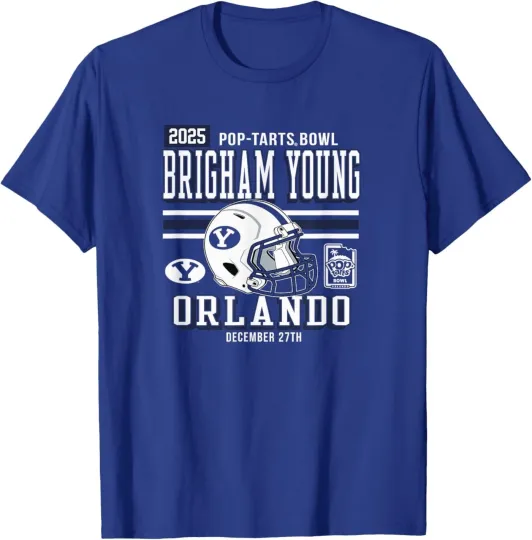 Discover BYU Cougars Pop-Tarts Bowl 2025 T-Shirt