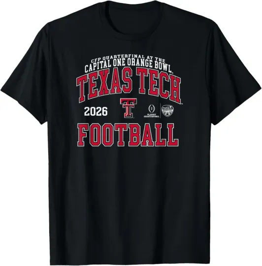 Texas Tech Red Raiders Orange Bowl 2025-26 CFP Quarterfinal T-Shirt