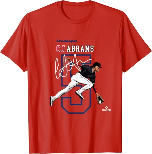 Discover Washington Baseball Fans CJ Abrams T-Shirt