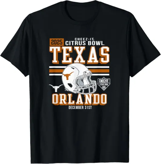 Discover Texas Longhorns Citrus Bowl 2025 T-Shirt