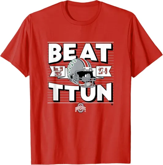 Discover Beat TTUN in The Game 2025 - Ohio State Buckeyes Football T-Shirt