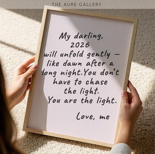 Discover Christmas Affirmation Poster 2026 - Giftful New Year Wall Art | Positive Self Love Quote | Holiday Printable Gift | Digital Download Decor