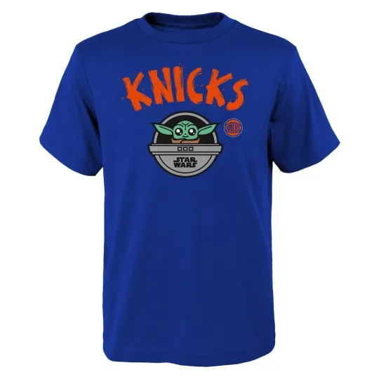 Discover Knicks Blue Star Wars The Child T-Shirt All Sizes For Adults, Kids