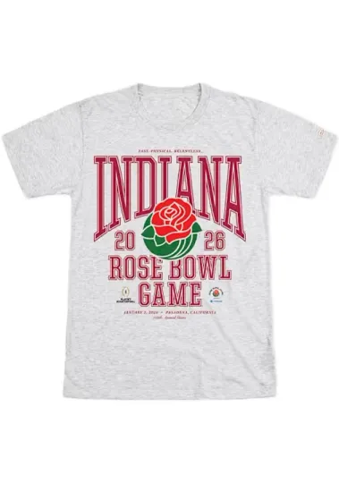 Indiana Hoosier Fast. Physical. Relentless 2026 Rose Bowl T-Shirt