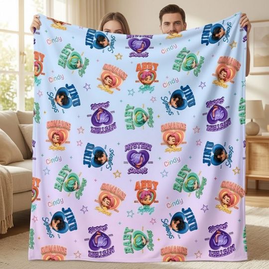 Discover Saja Boys Kpop Blanket, Kpop Fandom Throw Blanket, Cute Kpop Merch Gift, Personalized Kpop Fan Blanket, Custom Anime Style Blanket