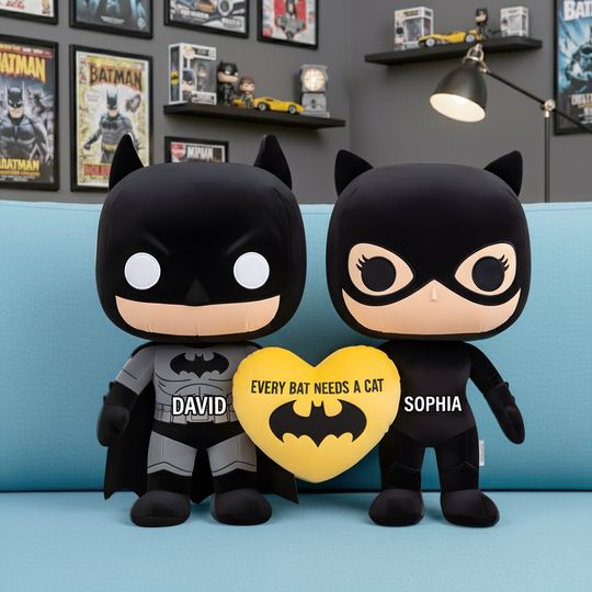 Shadow Couples Shaped Pillow - Personalized Gifts For Couples