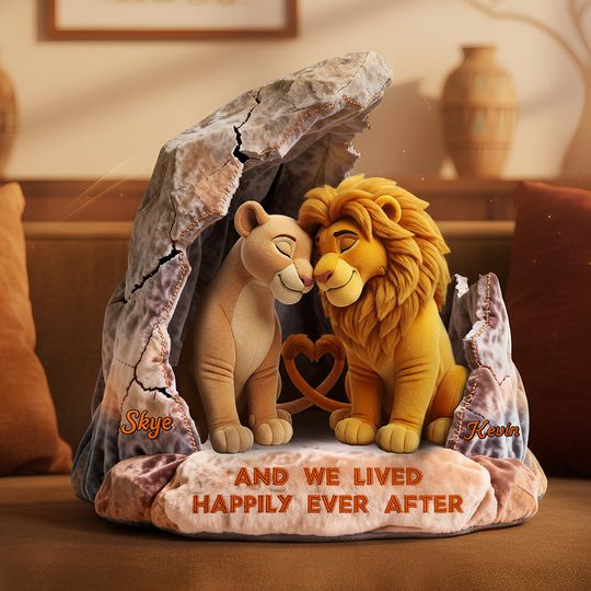 Discover Romantic Custom Shaped Pillow - Personalized Gifts For Couple
