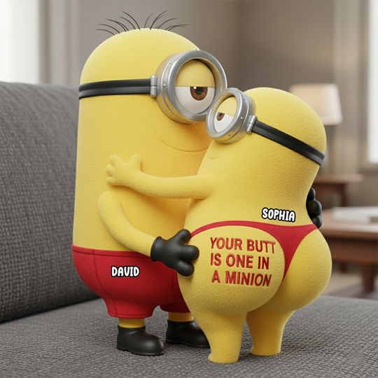 Discover Naughty Couple Custom Shape Pillow - Personalized Gifts For Couples