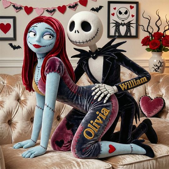 Discover Gothic Romance Couple Pillow  - Personalized Gifts For Couple
