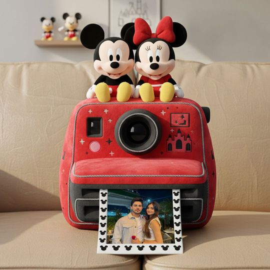 Discover Couple Polaroid Pillow  - Personalized Gifts For Couple Valentine Pillow