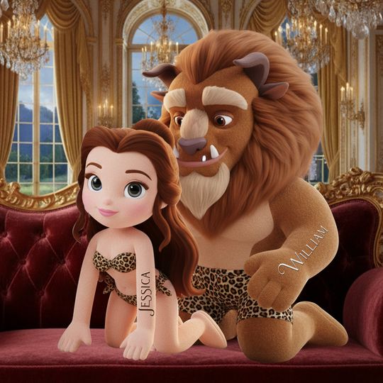 Discover Leopard Style Couple Pillow - Personalized Gifts For Couple