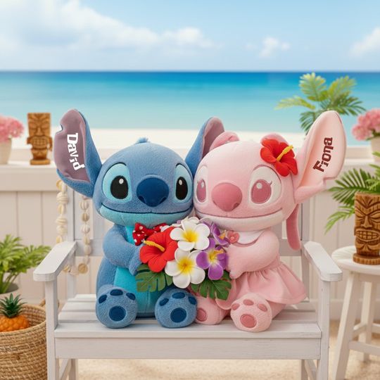 Discover Island Tropical Couple Pillow  - Personalized Gifts For Couples