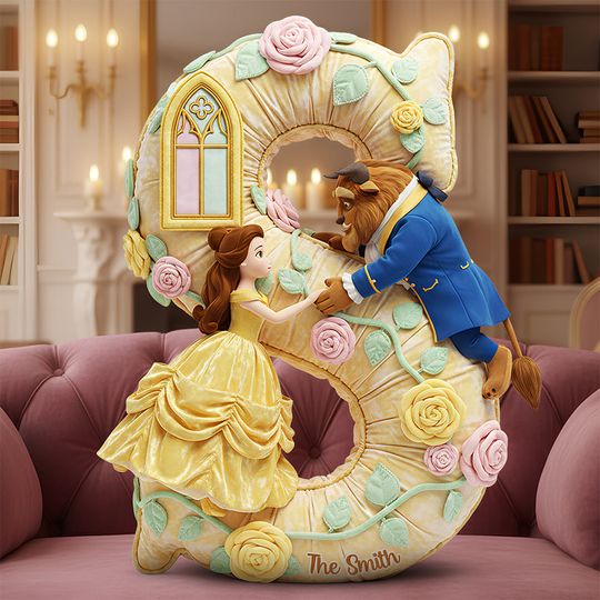 Discover Alphabet Fairy Tales Pillow - Personalized Gifts For Couple