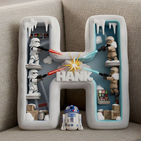 Universe Initial Pillow - Personalized Gifts