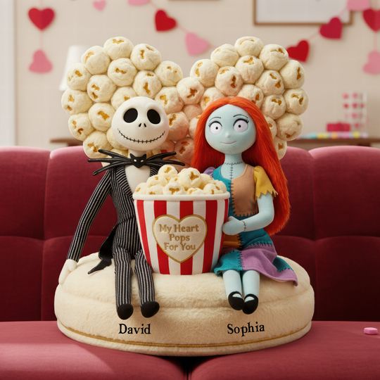 Popping Couple Pillow - Personalized Gifts For Couple