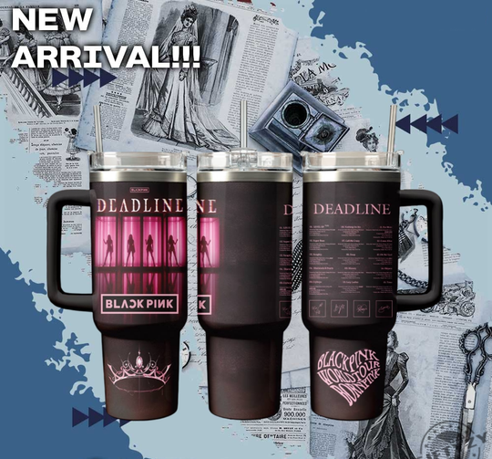 Blackpink Music Kpop Cup Tumbler With Handle