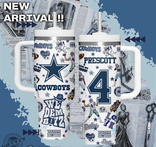 Discover Dallas Cowboys Football football Custom Name Tumbler