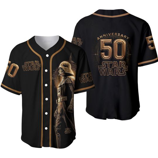 Star Wars 50th Anniversary Baseball Jersey