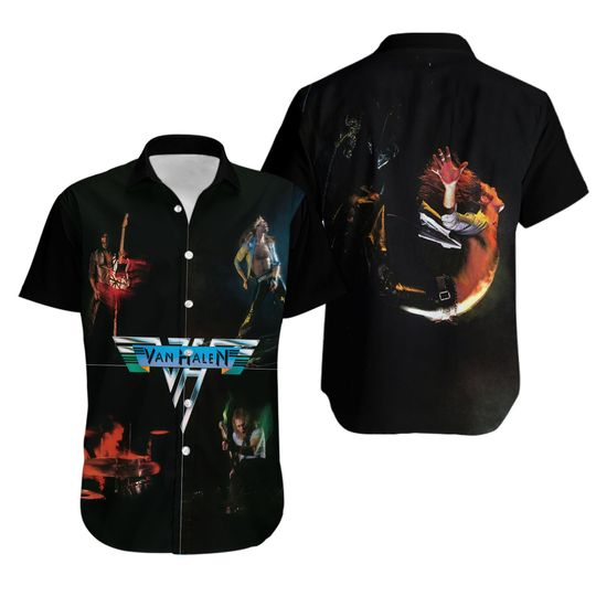 van Rock Band World Tour 2023-2024 Music Hawaiian Shirt hot hot