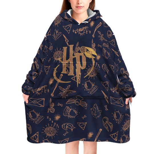 Harry Potter Oversized Wearable Blanket Hoodie Options for Men and Women