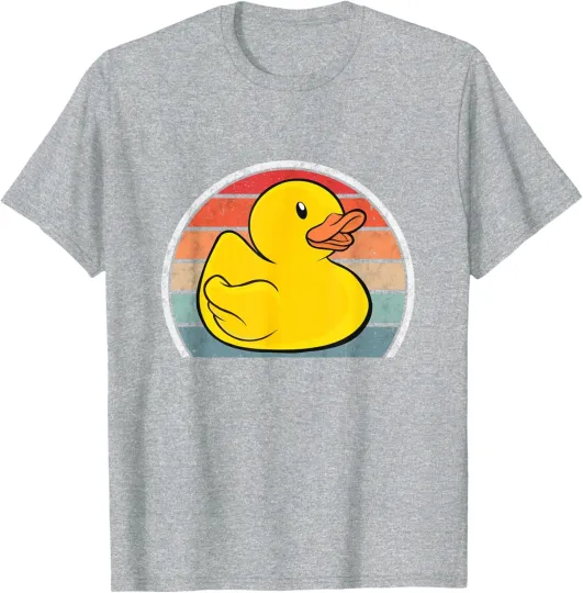 Discover Cute Rubber Duck Vintage Rubber Duckie Retro Unisex T-Shirt