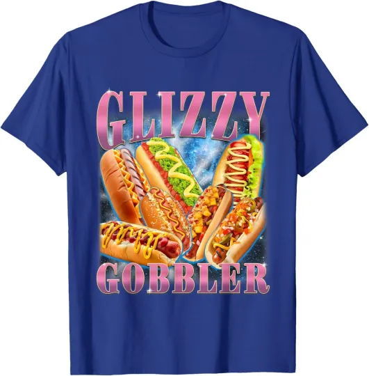 Discover Funny Glizzy Gobbler Meme Hilarious Hot Dog Lovers Unisex T-Shirt