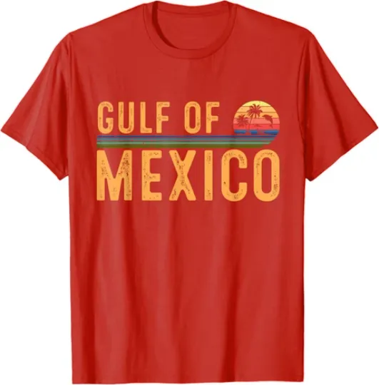 Discover Gulf Of Mexico Vintage Beach T-Shirt
