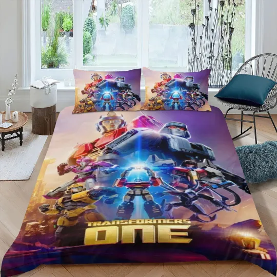 Transformers 3-Piece Bedding Set All Season for Kids