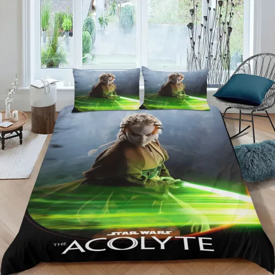 Discover 3-Piece Bedding Set for The Acolyte Duvet Cover All Season Kids