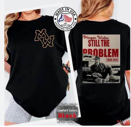 Discover Wallen Western Tour 2026 Still the Problem T-Shirt