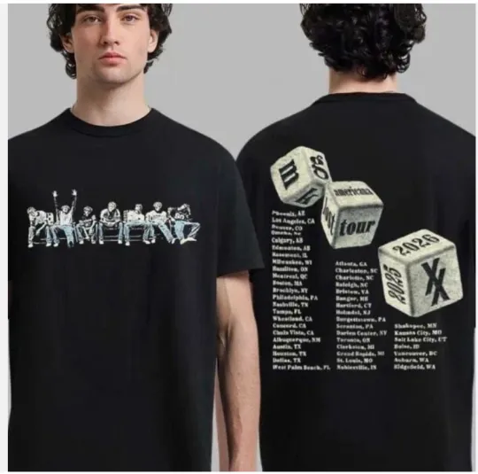 Discover MGK Lost Americana Tour 2025 2026 T-Shirt