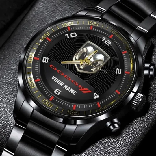 Discover Dodge Stainless Steel Band Watch