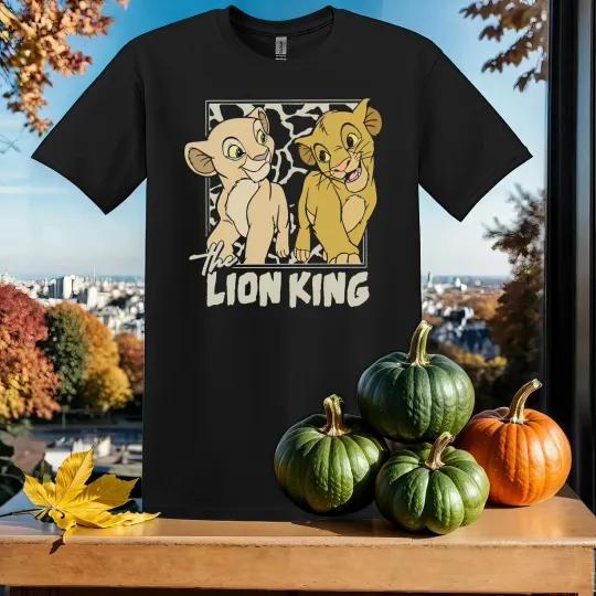 Discover Retro Disney Lion King Simba T-Shirt for Men and Women