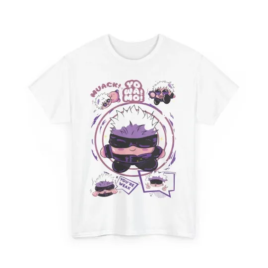 Discover Anime Gaming T-Shirt, Satoro Gojo Kirby Jjk Japan Tee