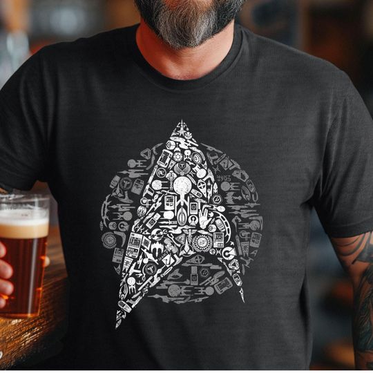 Discover startrek2020 Shirt Enterprise Starfleet tshirt the next generation Startrek gifts nerd shirt Sci-Fi Enthusiast Space-Inspired