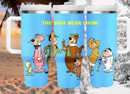 Yogi Bear Cup Mug 40oz Tumbler