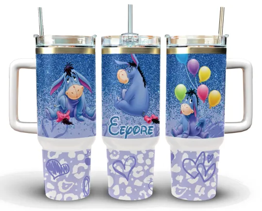 Discover 40oz Stainless Steel Tumbler-Disney-Winnie the Pooh-Cartoon-Gift