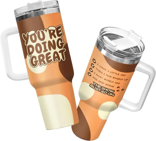 Discover Gifts for Mom, Cartoon Mommy Tumbler