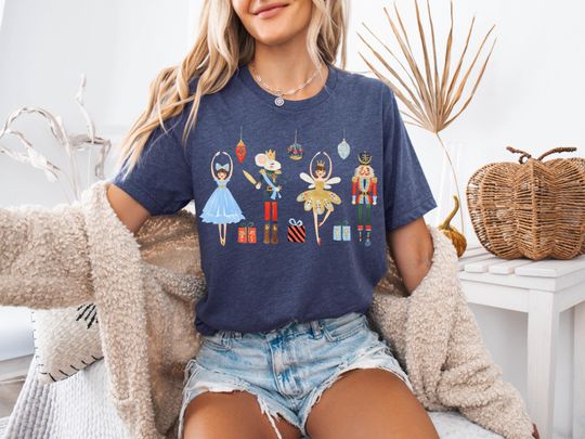 Nutcracker Ballet Shirt, Sugar Plum Fairy Tee, Christmas Gift