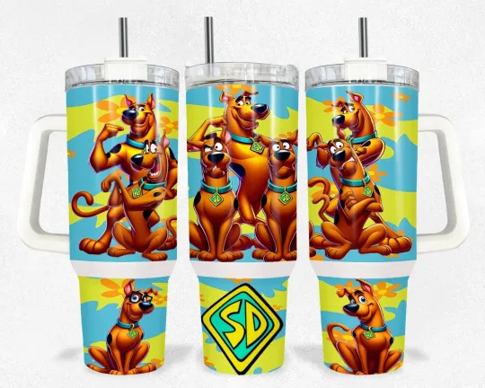 Discover 40oz Whimsical Cartoon Scooby