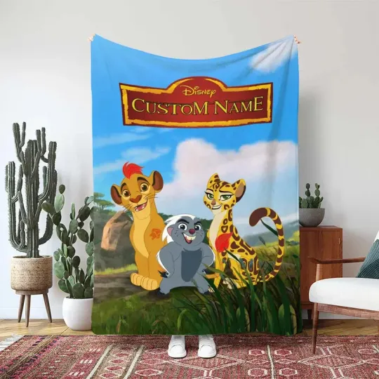 Discover The Lion Guard Pride Blanket, Bunga Fuli Beshte Ono Kion Gift Fleece Blanket