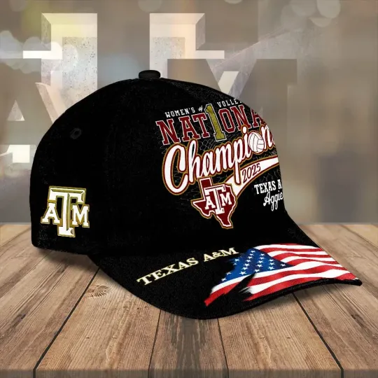 Discover Texas A&M Aggies Women’s Volleyball 2025 National Champions Classic Cap