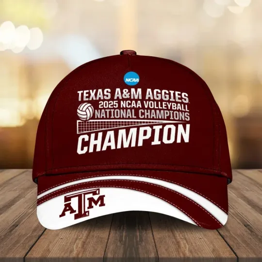 Discover A&M Aggies Women’s Volleyball 2025 National Champions Classic Cap