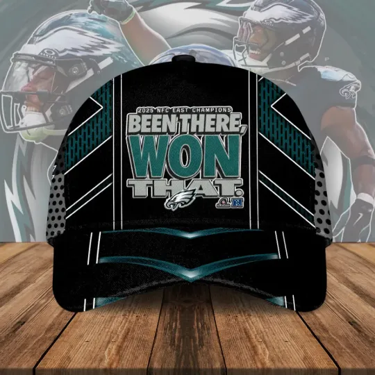 Discover Eagles 2025 NFC East Division Champions Classic Cap