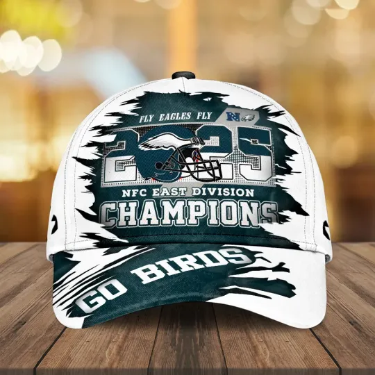 Discover Eagles NFC East Division Champions Classic Cap