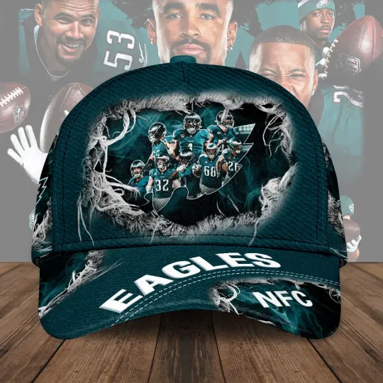 Discover Eagles 2025 NFC East Division Champions Classic Cap